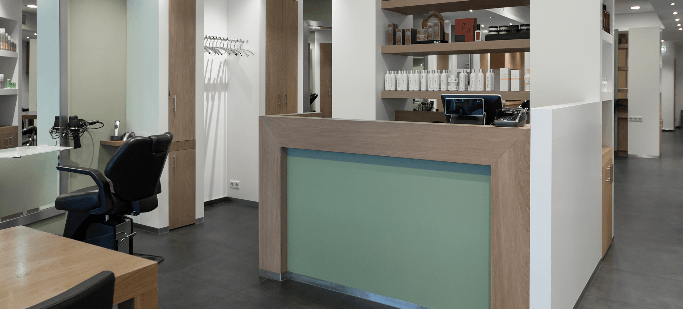 Haarstudio Shampou interieur
